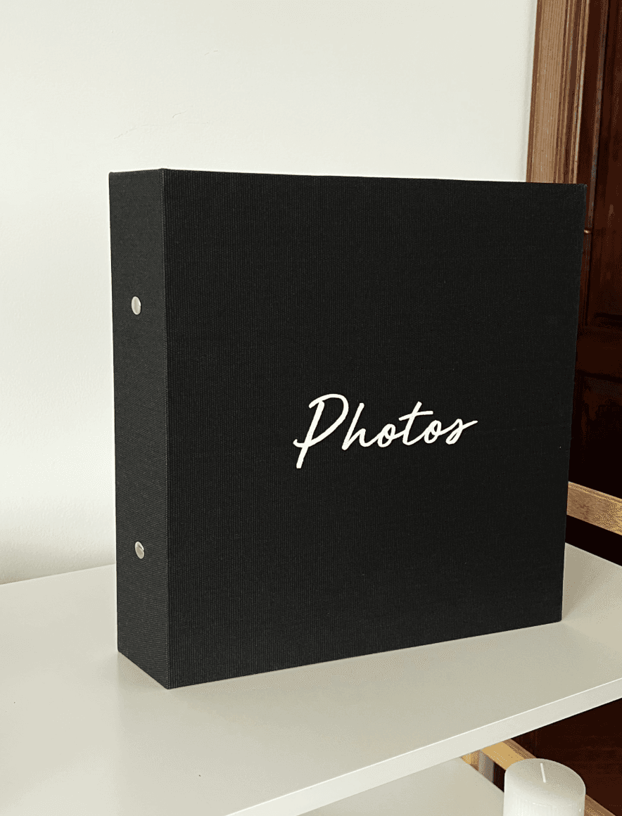 Фотоальбом на 800 фото «Photos» чорний