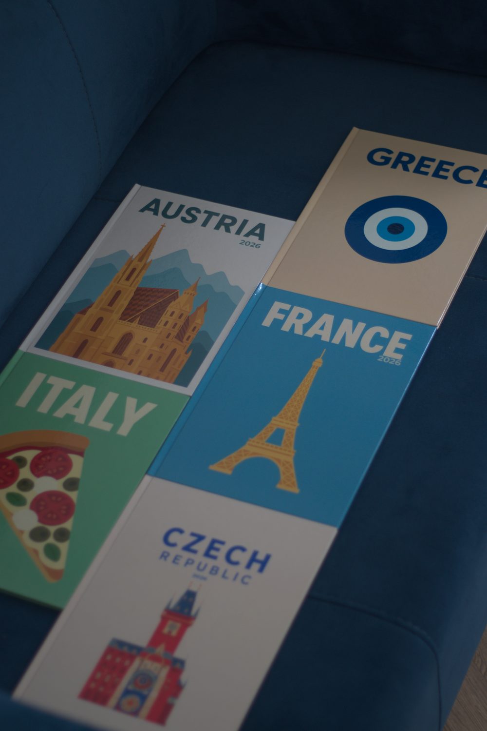 Тревелбуки touch.memories — Austria, Italy, France, Czech, Greece